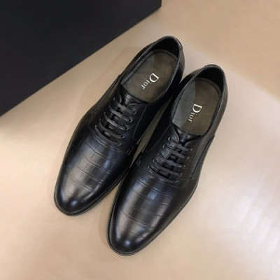 Dior 2020 Mens Leather Oxford Shoes  - 디올 2020 남성용 레더 옥스퍼드 슈즈 DIOS0188.Size (240 - 275).블랙