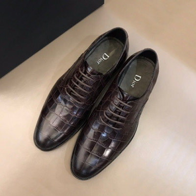 Dior 2020 Mens Leather Oxford Shoes  - 디올 2020 남성용 레더 옥스퍼드 슈즈 DIOS0190.Size (240 - 275).다크브라운