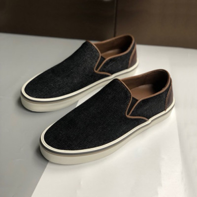 Berluti 2020 Mens Demin Slip On - 벨루티 2020 남성용 데님 슬립온,BERTS0091.Size(245 - 265).블랙