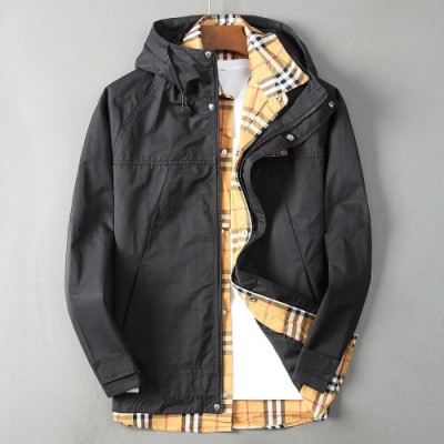 [버버리]Burberry 2020 Mens Classic Casual Jackets - 버버리 2020 남성 클래식 캐쥬얼 자켓 Bur02489x.Size(m - 2xl).블랙