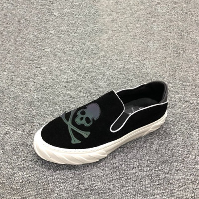 Philipp plein  2020 Mens Suede Slip On  - 필립플레인 2020 남성용 스웨이드 슬립온 PPS0231,Size(240 - 270).블랙