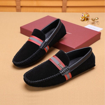 Ferragamo  2020 Mens Leather Loafer - 페라가모 2020 남성용 레더 로퍼 FGMS0384,Size(240 - 270).블랙