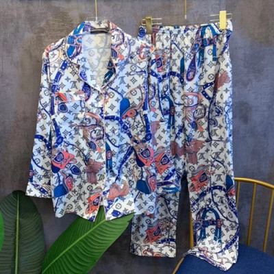 Louis Vuitton 2020 Womens Silk Pajamas - 루이비통 2020 여성용 실크 파자마 PAJA0040.Size(M,L),화이트