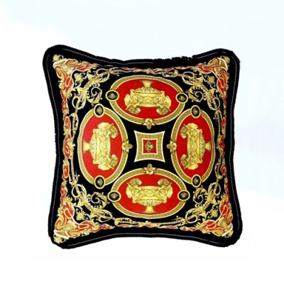 Versace 2020 Velvet Cushion - 베르사체 2020 벨벳 쿠션 , SHYP0037,블랙레드