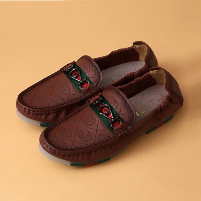 [업 신상]Gucci 2020 Mens Leather Loafer -  구찌 2020 남성용 레더 로퍼 GUCS1119,Size(240 - 270).브라운