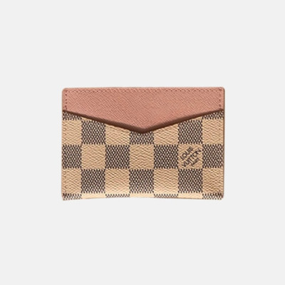 Louis Vuitton 2020 Womens Card Purse ,N60359 - 루이비통 2020 여성용 카드 퍼스 LOUW0406, Size(11cm), 화이트핑크