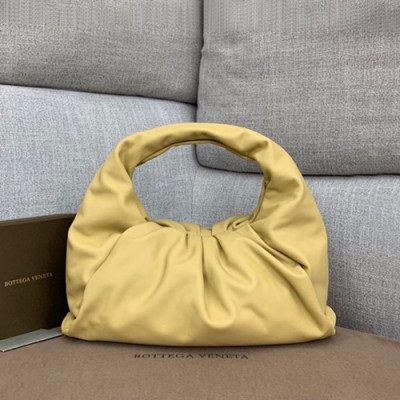 Bottega Veneta 2020 Leather Ladies Tote Bag,40cm - 보테가 베네타 2020 레더 여성용 토트백,BVB0530,40cm,옐로우베이지