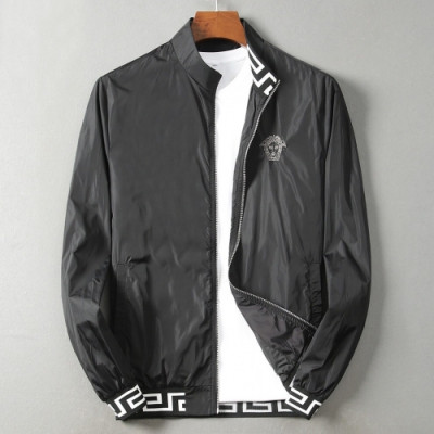 [베르사체]Versace 2020 Mens Medusa Casual Jackets - 베르사체 2019 남성 메두사 캐쥬얼 양면 자켓 Ver0609x.Size(m - 4xl).블랙