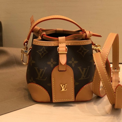 Louis Vuitton 2020 Mini Bucket Shoulder Cross Bag,12cm - 루이비통 2020 미니 버킷 숄더 크로스백 M57099,LOUB2049,12cm,브라운