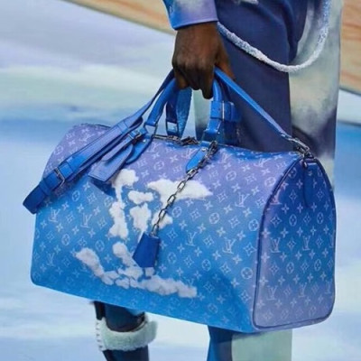 Louis Vuitton 2020 Keepall Bag,50cm - 루이비통 2020 키폴 남여공용 여행가방,M86988,LOUB2073,50cm,블루