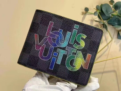 Louis Vuitton 2022 Mens Wallet N60302 - 루이비통 2022 남성용 반지갑 ,LOUW0421,Size(11.5cm),블랙