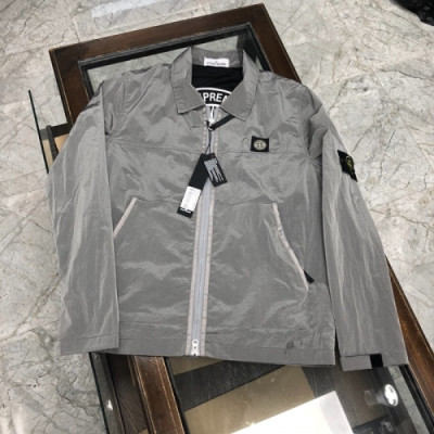 [매장판]Stone Island  2020 Mens Basic Casual Jackets - 스톤아일랜드 2020 남성 베이직 캐쥬얼 자켓 Sto0172x.Size(m - 2xl).그레이