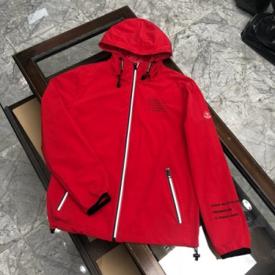 [몽클레어]Moncler 2020 Mens Logo Casual Jackets - 몽클레어 2020 남성 로고 캐쥬얼 자켓 Moc01626x.Size(m - 3xl).레드