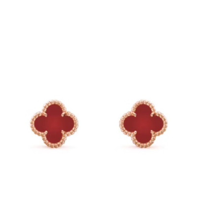 Van Cleef & Arpels  2020 Ladies Earring - 반클리프 앤아펠 2020 여성용 이어링 ACC0102.(블랙,레드,화이트)