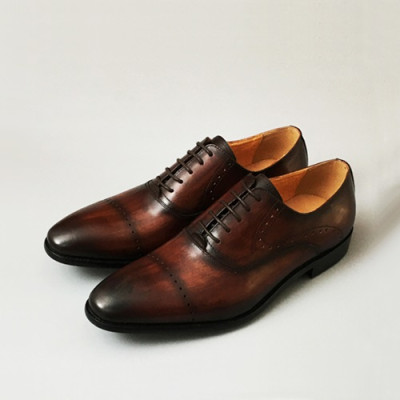 [업 신상]Berluti 2020 Mens Leather Shoes - 벨루티 2020 남성용 레더 슈즈 BERTS0092,Size(240 - 270).브라운