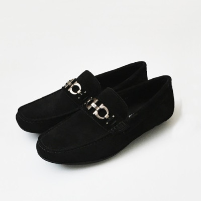 [업 신상]Ferragamo 2020 Mens Leather Loafer - 페라가모 2020 남성용 레더 로퍼  FGMS0404,Size(240 - 270).블랙