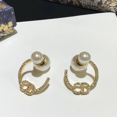 Dior 2020 Ladies Earring  - 디올 2020 여성용 이어링 ACC0222.(옐로우골드)