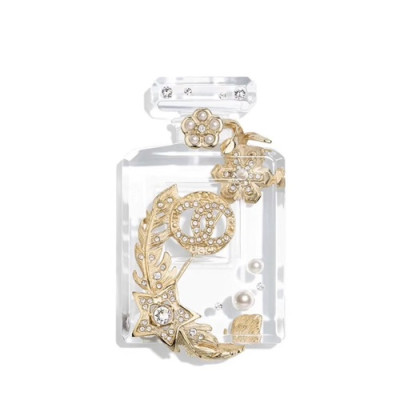 Chanel 2020 Ladies Brooch - 샤넬 2020 여성용 브로치 ACC0260.(옐로우골드)