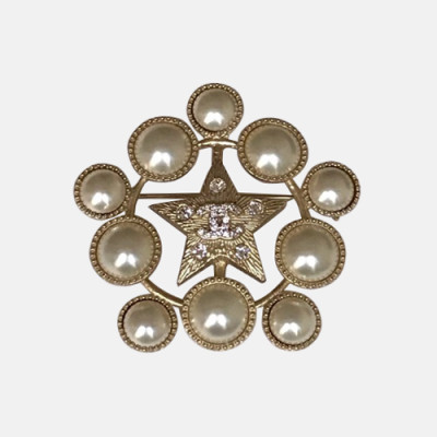 Chanel 2020 Ladies Brooch - 샤넬 2020 여성용 브로치 ACC0278.(옐로우골드)