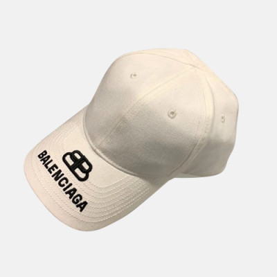 Balenciaga 2020 Mm / Wm Cap - 발렌시아가 2020 남여공용 모자 BALM0021, 화이트