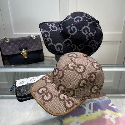 Gucci 2022 Mm / Wm Cap - 구찌 2022 남여공용 모자 GUCM0088, (브라운/블랙)