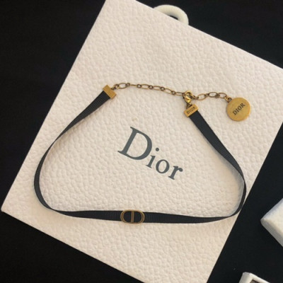 Dior 2020 Ladies Necklace - 디올 2020 여성용 목걸이 ACC0335.(블랙)