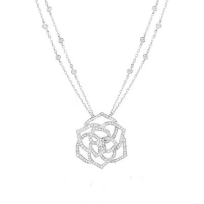 Piaget 2020 Ladies Necklace - 피아제 2020 여성용 목걸이 ACC0340.(실버)