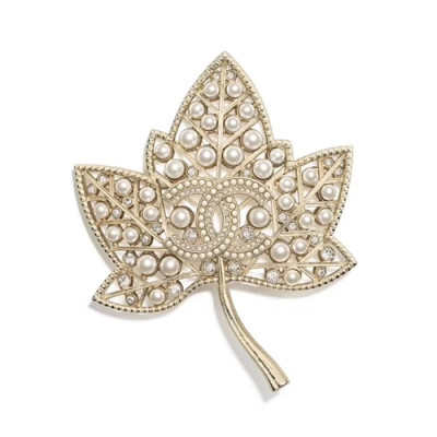 Chanel 2020 Ladies Brooch - 샤넬 2020 여성용 브로치 ACC0362.(옐로우골드)