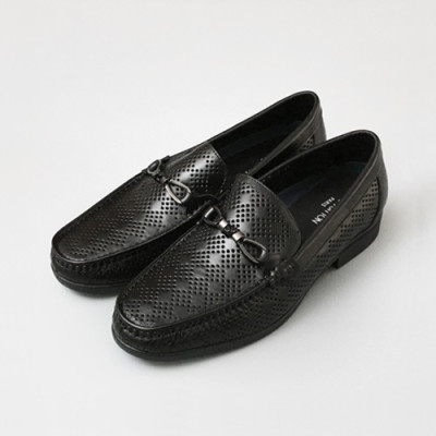 [업 신상]Louis Vuitton 2020 Mens Leather Loafer - 루이비통 2020 남성용 레더 로퍼 LOUS1078,Size(240 - 270).블랙