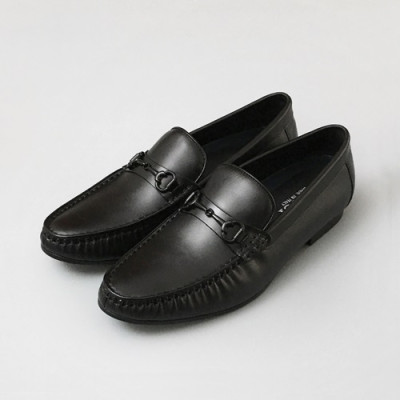 [업 신상]Gucci 2020 Mens Leather Loafer -  구찌 2020 남성용 레더 로퍼 GUCS1141,Size(240 - 270).블랙