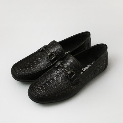 [업 신상]Ferragamo 2020 Mens Leather Loafer - 페라가모 2020 남성용 레더 로퍼  FGMS0413,Size(240 - 270).블랙