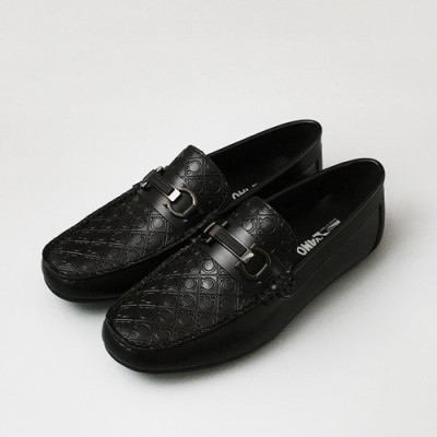 [업 신상]Ferragamo 2020 Mens Leather Loafer - 페라가모 2020 남성용 레더 로퍼  FGMS0414,Size(240 - 270).블랙