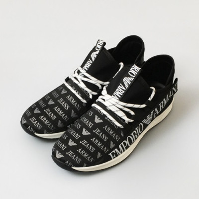 [업 신상]Armani 2020 Mens Sneakers -  알마니 2020 남성용 스니커즈 ARMS0358,Size(240 - 270).블랙