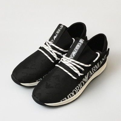 [업 신상]Armani 2020 Mens Sneakers -  알마니 2020 남성용 스니커즈 ARMS0359,Size(240 - 270).블랙