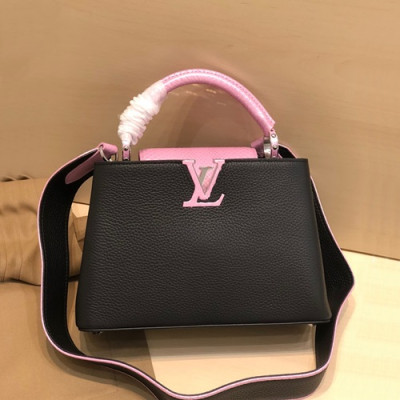 Louis Vuitton 2020 Capucines Shoulder Bag,21/27cm - 루이비통 2020 카푸신 숄더백  M95509,LOUB2096 ,21/27cm,블랙