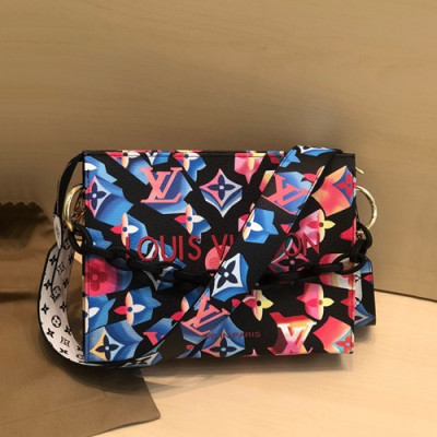 Louis Vuitton 2020 Women Clutch Bag / Shoudler Bag,26cm - 루이비통 2020 여성용 클러치백 / 숄더백, M47542,LOUB2117 ,26cm,블루