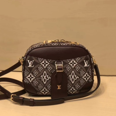 Louis Vuitton 2020 Mini Luggage Camera Shouder Bag,18cm - 루이비통 2020 미니 러기지 카메라 숄더백 ,M45528,LOUB2132,18cm,브라운