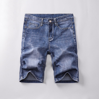 [알마니]Armani 2020 Mens Casual Denim Half Pants - 알마니 2020 남성 캐쥬얼 데님 반바지 Arm0708x.Size(28 - 38).블루