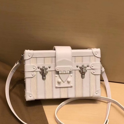 Louis Vuitton 2020 Petite Malle Shoulder Bag,19cm - 루이비통 2020 쁘띠뜨 말 숄더백 M51600,LOUB2134 ,19cm,화이트