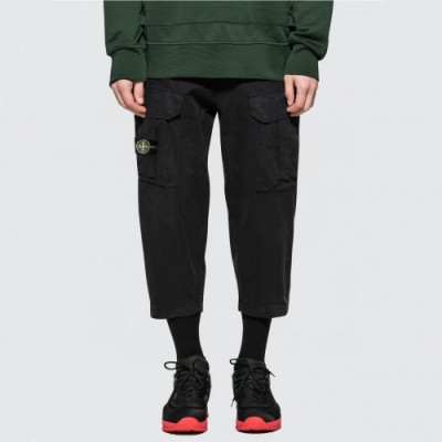 [스톤아일랜드]Stone Island 2020 Mens Logo Casual Cotton Pants - 스톤아일랜드 2020 남성 로고 캐쥬얼 코튼 팬츠 Sto0222x.Size(s - 2xl).블랙