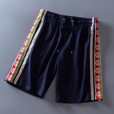 [구찌]Gucci 2020 Mens Initial Logo Vintage Casual Half Pants - 구찌 2020 남성 이니셜 로고 빈티지 캐쥬얼 반바지 Guc02768x.Size(m - 3xl).네이비