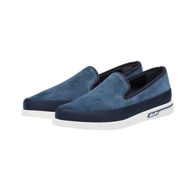 [매장판]Prada 2020 Mens Suede Slip On - 프라다 2020 남성용 스웨이드 슬립온,PRAS0494,Size(240 - 270).블루