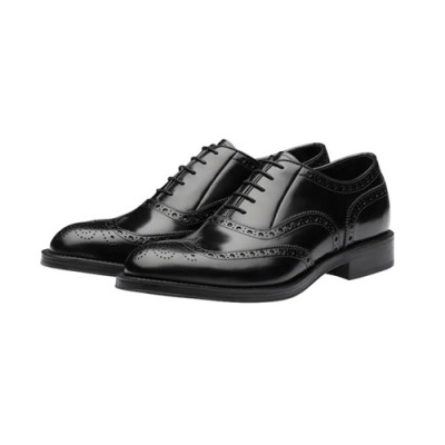 [매장판]Prada 2020 Mens Leather Oxford Shoes - 프라다 2020 남성용 옥스퍼드 레더 슈즈,PRAS0534,Size(240 - 270).블랙