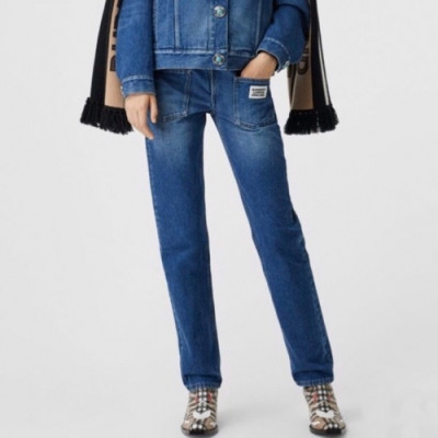 [버버리]Burberry 2020 Womens Business Classic Denim Jeans - 버버리 2020 여성 비지니스 클래식 청바지 Bur02716x.Size(s - l).블루