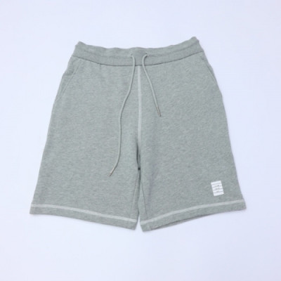 [톰브라운]Thom Browne 2020 Mens Casual Logo Training Half Pants - 톰브라운 2020 남성 캐쥬얼 로고 트레이닝 반바지 Tho0805x.Size(s - 3xl).그레이