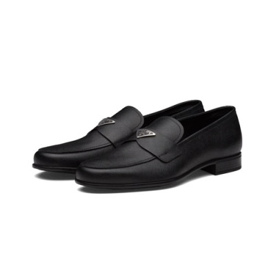 [매장판]Prada 2020 Mens Leather Loafer - 프라다 2020 남성용 레더 로퍼 ,PRAS0566,Size(240 - 270).블랙