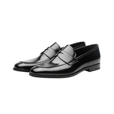 [매장판]Prada 2020 Mens Leather Loafer - 프라다 2020 남성용 레더 로퍼 ,PRAS0568,Size(240 - 270).블랙