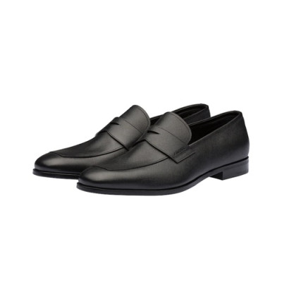 [매장판]Prada 2020 Mens Leather Loafer - 프라다 2020 남성용 레더 로퍼 ,PRAS0571,Size(240 - 270).블랙