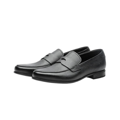 [매장판]Prada 2020 Mens Leather Loafer - 프라다 2020 남성용 레더 로퍼 ,PRAS0572,Size(240 - 270).블랙