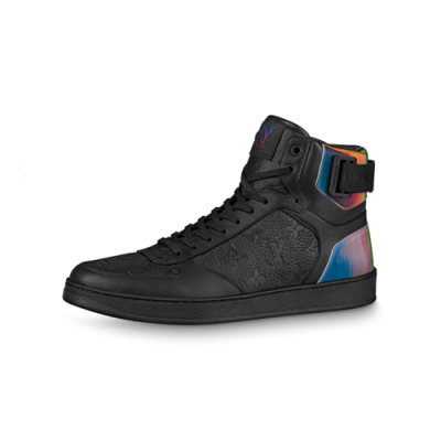 [매장판]Louis Vuitton 2020 Mens Leather Sneakers -  루이비통 2020 남성용 레더 스니커즈 LOUS1129,Size(240 - 270).블랙